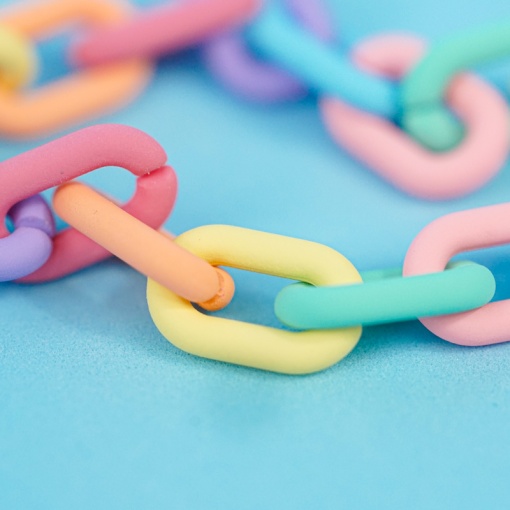 Браслет радужный "Лапка"