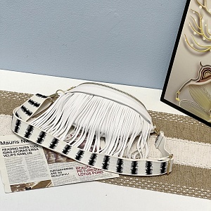 Поясная сумка "Fringe" белый оптом со склада в Москве