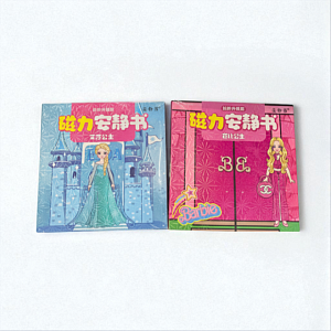 Набор румбоксов 2D "Магнитная книжка" girls, в асс-те 2шт