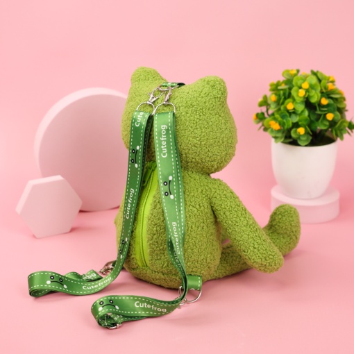 Рюкзак плюшевый "Лягушка"  