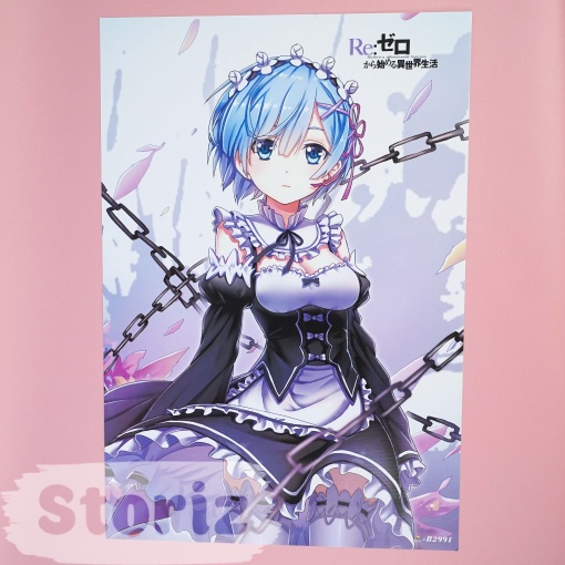 Набор постеров "Re: Zero" 8 шт, 42х29см оптом