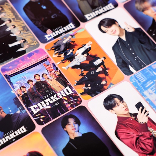 Набор картонных карточек "K-POP" BTS №2, 30шт.