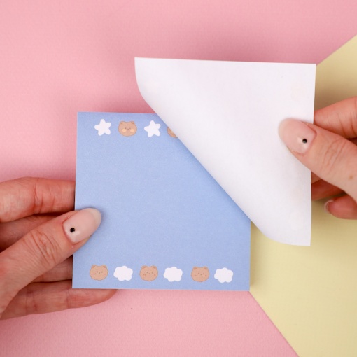 Набор стикеров для заметок "Bear" nebula