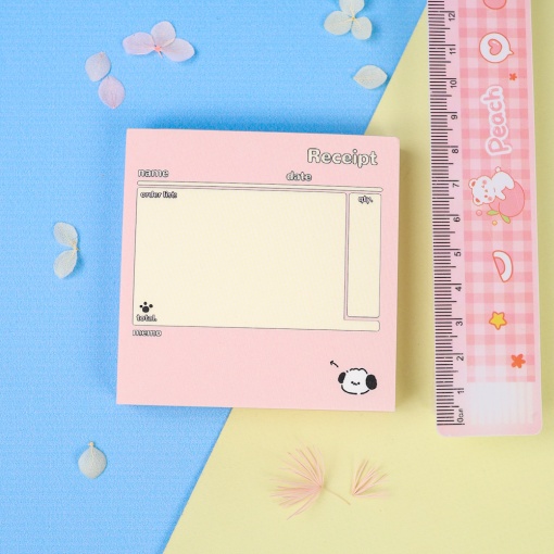 Набор стикеров для заметок "Receipt" №12 (100 листов)