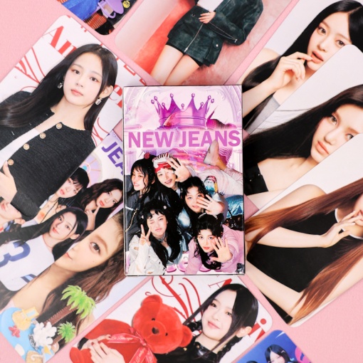 Набор картонных карточек "K-POP" NewJeans 30шт.