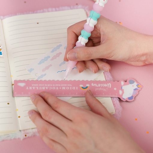 Линейка "Magical Unicorn" розовый