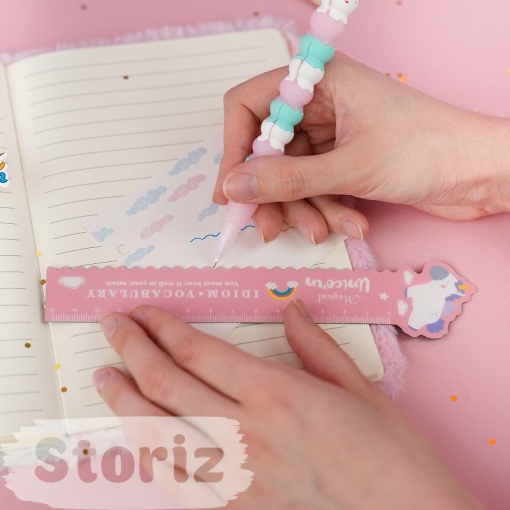 Линейка "Magical Unicorn" розовый