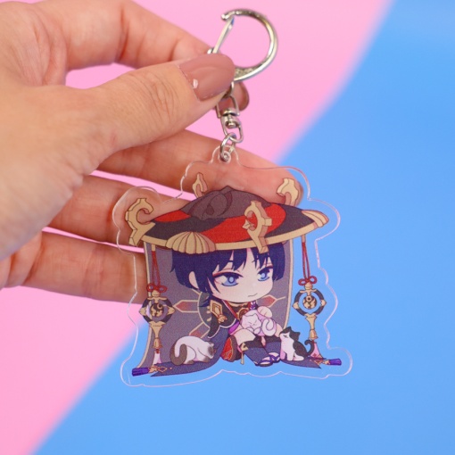 Брелок акриловый "Genshin Impact" Странник №25