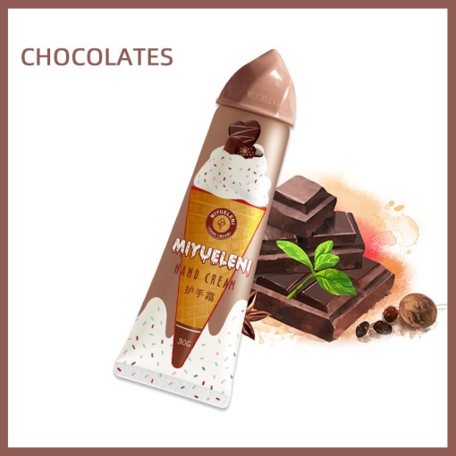 Крем для рук "Miyueleni" шоколад с мороженым, увлажняющий, 30 мл