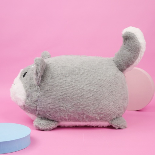 Мягкая игрушка "Хаски" серый, 50см 