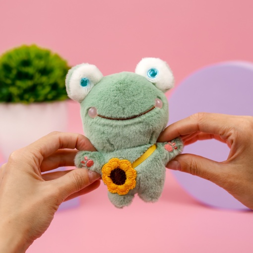Мягкий брелок "Милая Лягушка" 13см
