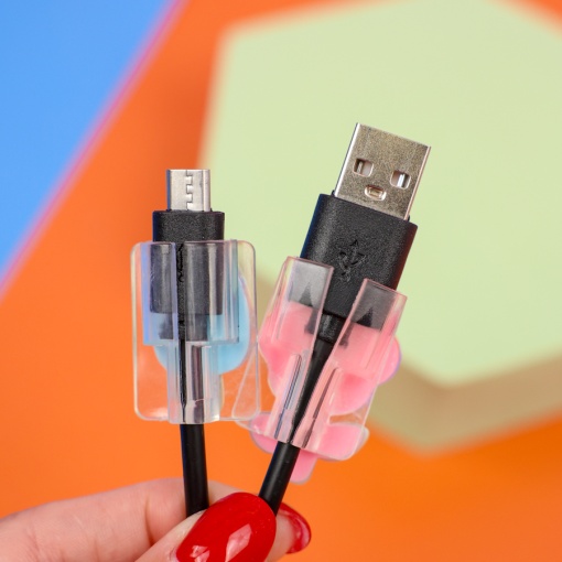 Насадка для кабеля "Мороженое и цветок" 