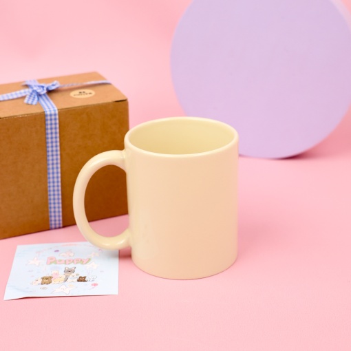 Кружка "Puppy" бежевый 400 мл оптом со склада!