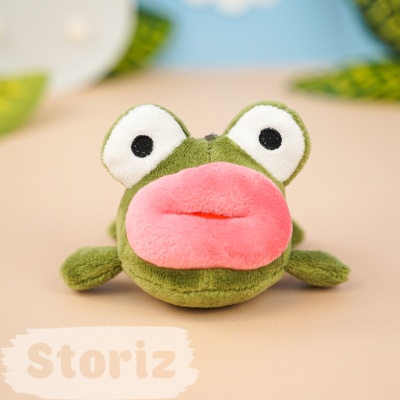 Мягкий брелок "Frog" 12 см