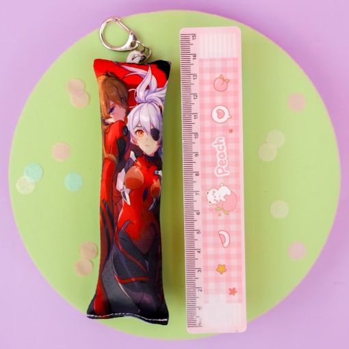 Мягкий брелок "Дакимакура" Evangelion №1,15см