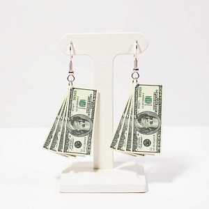 Серьги "Dollars" 