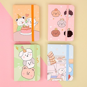 Блокнот "Animals" №88008, A7, в ассортименте 1шт