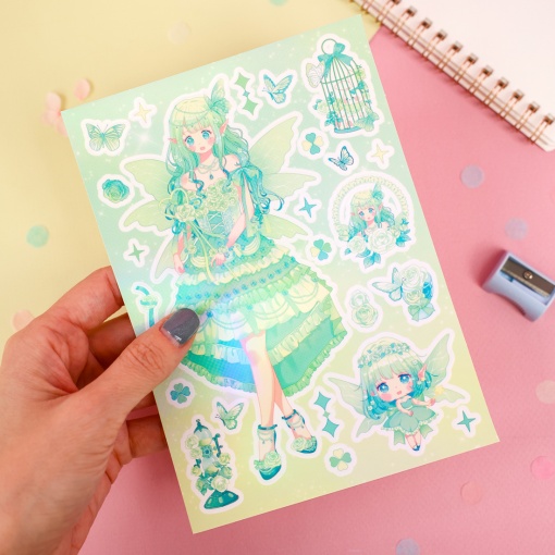 Набор наклеек "Fairy Girl" 