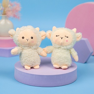 Мягкий брелок "Little Sheep" белый, 12см, в ассортименте 1 шт