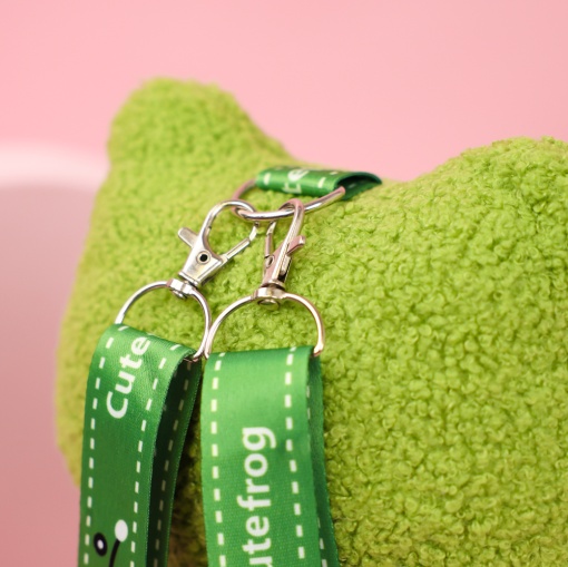 Рюкзак плюшевый "Лягушка"  