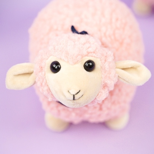 Мягкая игрушка "Sheep" розовый, 20см