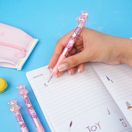 Ручка "Мармеладный Мишка" розовый