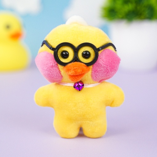 Мягкий брелок "Lalafanfan duck" C, 12 см