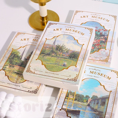 Блокнот-скетчбук "Art Museum" №3920, в ассортименте 1 шт. (128 листов)