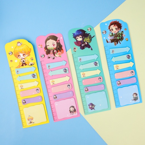 Набор стикеров-линейка "Demon Slayer"