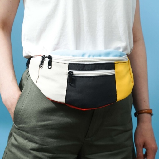 Поясная сумка "Colors" черный