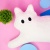 Мягкая игрушка-подушка "Кошечка Мяу" белый, 100 см