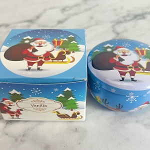 Свеча-арома в баночке "НГ Merry Christmas" Vanilla оптом