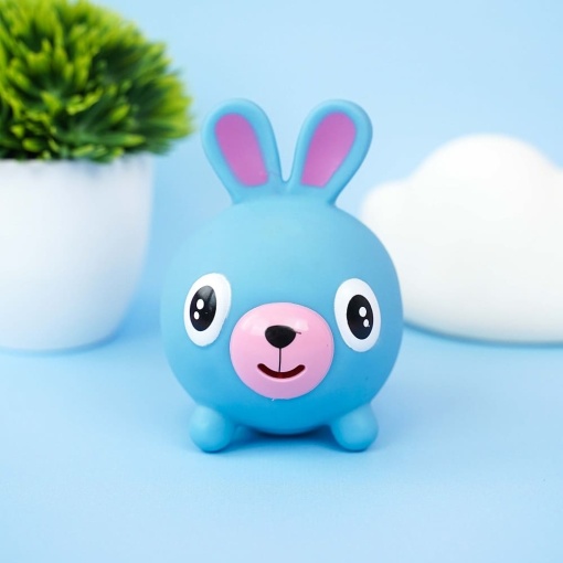 Сквоши со звуком "Дразнилка" голубой