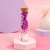 Цветок в пробирке "Гипсофила" 12 см, фиолетовый оптом