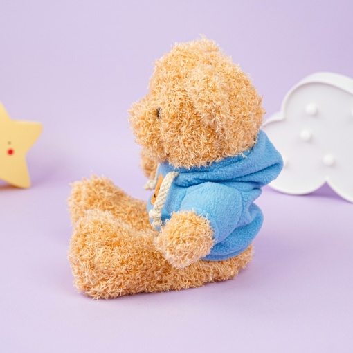 Мягкая игрушка "Милый медвежонок" голубой, 30см
