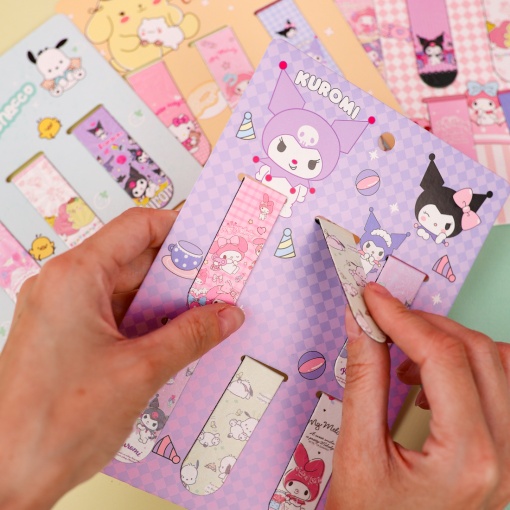 Набор закладок "Санре" 6шт. (в ассортименте)