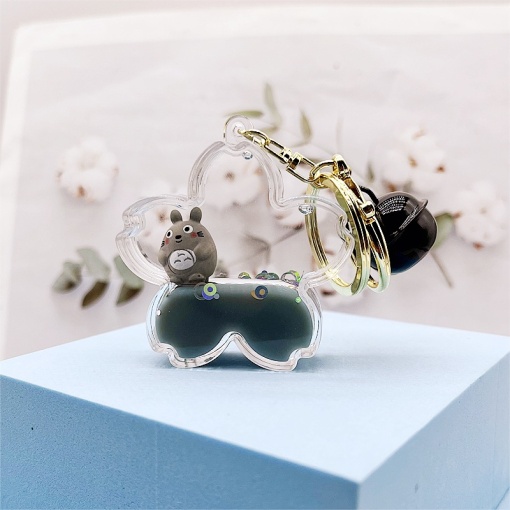 Брелок "Totoro" №3 glass flower