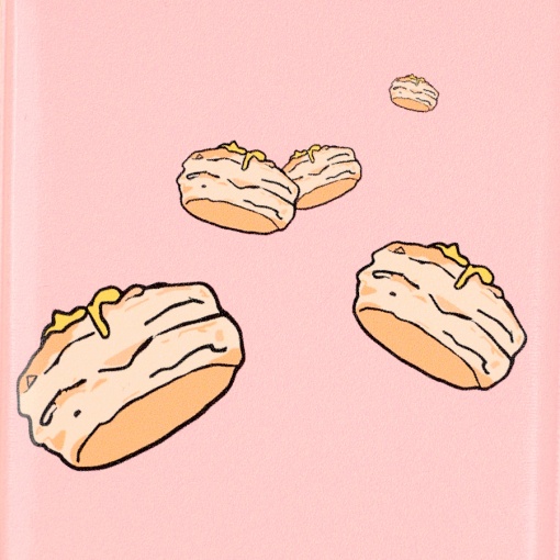 Обложка на паспорт "Biscuits" STORIZ