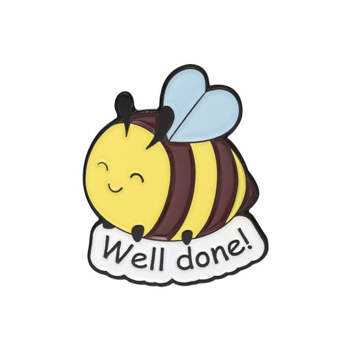 Значок-брошь "Bee" well done QHXZ179