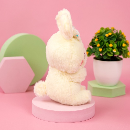 Мягкая игрушка "Кролик" белый, 23 см