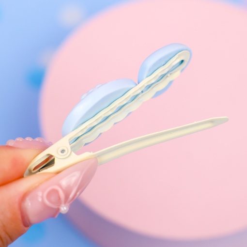 Набор заколок для волос "Корица", голубой 2 шт.