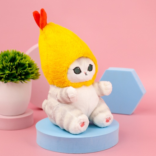 Мягкая игрушка "Котик Креветка" 20см