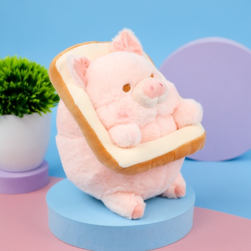 Мягкая игрушка "Хлебная свинка" 20см