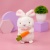 Мягкая игрушка "Bunny" белый, 25 см