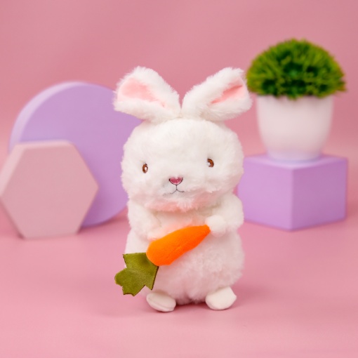 Мягкая игрушка "Bunny" белый, 25 см