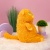 Мягкая игрушка "Смотрящий Кот", оранжевый 40см