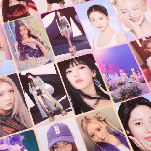 Набор картонных карточек "K-pop" BabyMonster, 55шт.