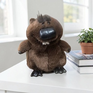 Мягкая игрушка "Funny beaver" 21см