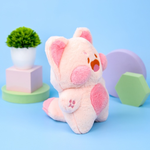 Мягкая игрушка "Котенок Dudu" розовый, 50см