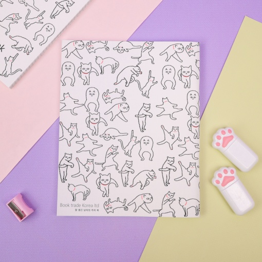 Тетрадь "Чумной кот" 48 листов